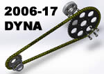 Dyna Chain Conversion Kit, 2006-17 6 Speed