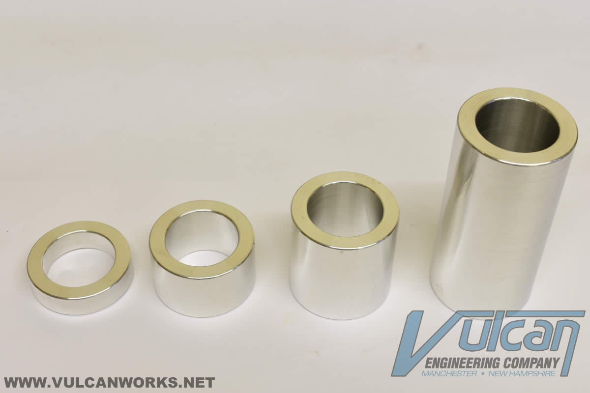 Harley 00-01 FLT Rear Axle Spacer Kit w/o Decorative Grooves Colony 2150-5