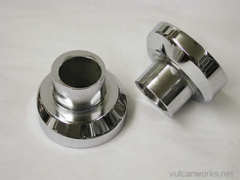 Details about   Stainless Steel Raked Fork Neck Cup Kit fits Harley-Davidson