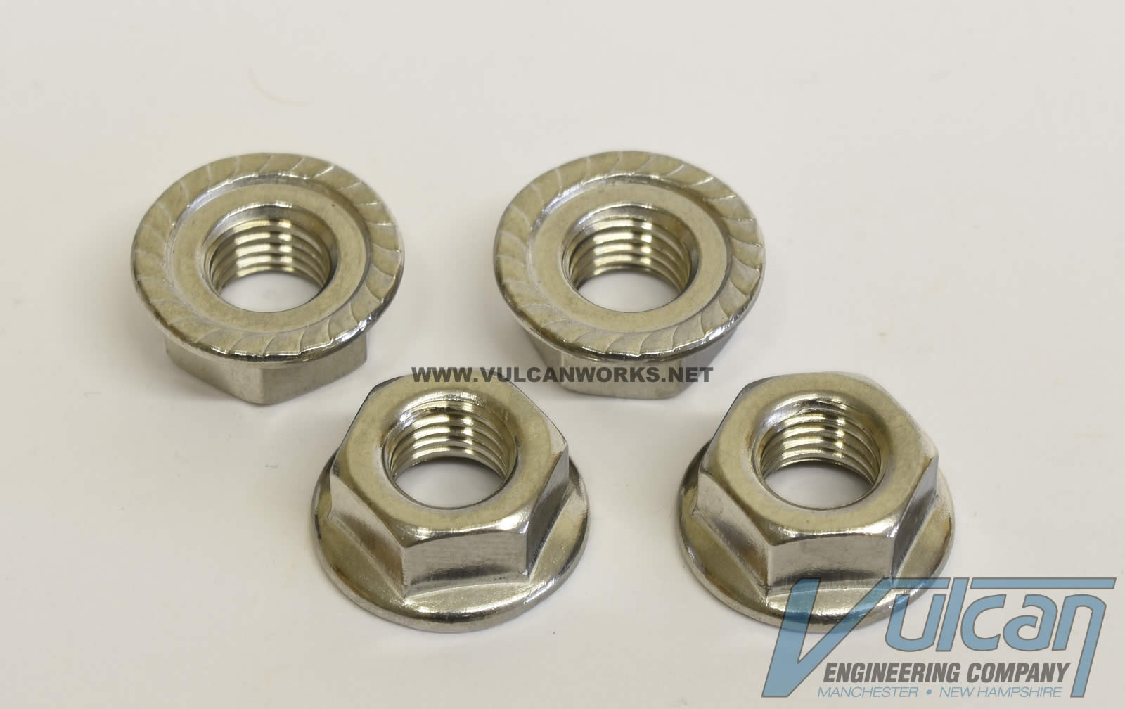 Exhaust Flange Nut Set Stainless Steel Hardware Vulcanworks Net American Made Parts For Harley Davidson Motorcycles