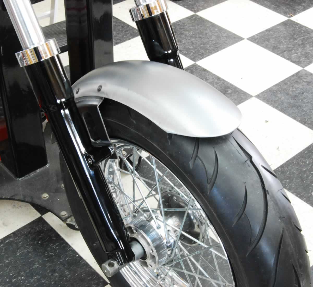 HardDrive 30-459 FX & XL Front Fender For Wide Glide Motorcycles - Stamped Steel Construction