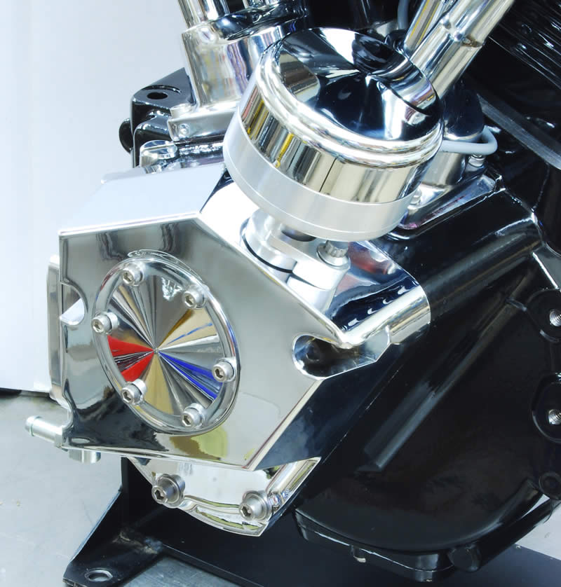 harley evo timing cover