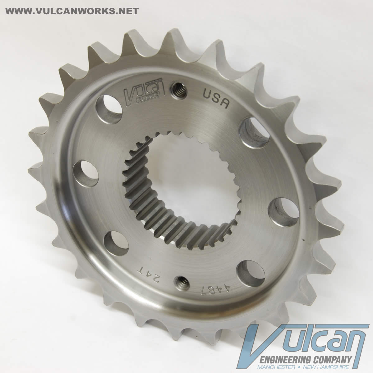 thumbnail image 2 of KCINT 24-Tooth 1/2" Offset Transmission Sprocket For Harley Sportster & Big Twin 2 of 3