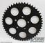 1973-2024 Black Rear Sprockets, Offset/DISH
