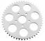 1973-2024 Chrome Rear Sprocket, Offset/DISH 1973-2024 Chrome Rear Sprocket, Offset/DISH