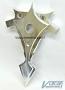 Gothic-Spike Coil Bracket With Ignition Switch & Starter Button Hole