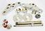 41mm Mid Glide Billet Triple Tree Set, Chrome, 1949-up Harleys 