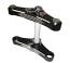 41mm Wide Glide Triple Tree Set, Gloss Black, 1949-up Harleys