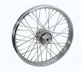 Front Wire Wheel for XL, FXR & Dyna, 19" or 21" Chrome Front Wire Wheel for XL, FXR & Dyna, 19" or 21" Chrome