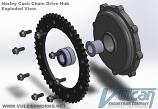 Cush Drive Hub and Sprocket Only