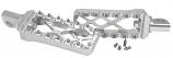 MX Style Foot Pegs- Black or Silver MX Style Foot Pegs- Black or Silver
